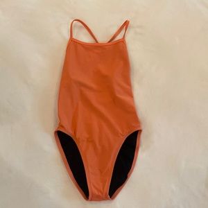 Jolyn Peach Brandon Fixed Back One Piece